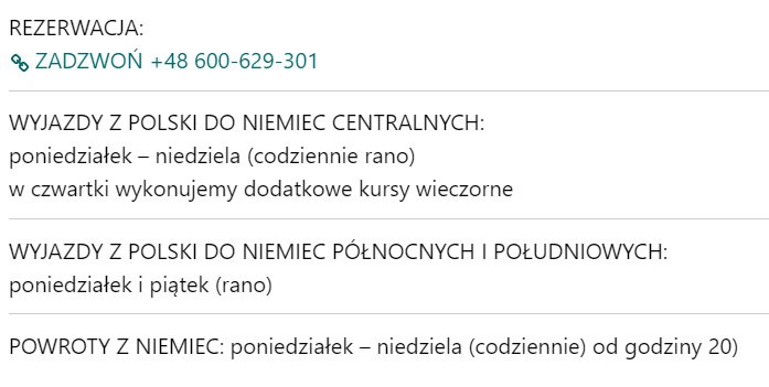 busy do Niemiec Inowrocław